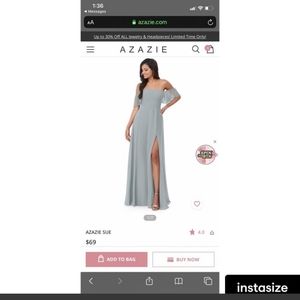 Azazie Sue Bridesmaid Dress A2